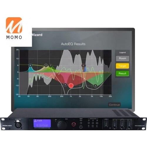 2 input 6 output L R Low mid high Audio processing crossover pa2 speaker management