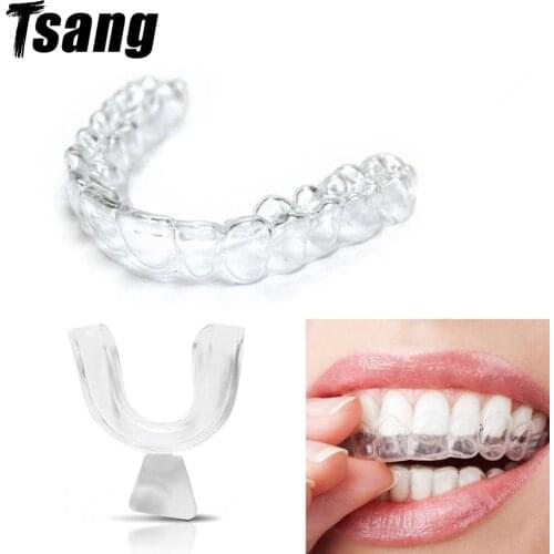 4pcs Invisible Mouthguard Orthodontic Braces For Teeth Sports Mouthguard Mouth Tray Tooth Whitener Tools Anti Snoring Mouthguard