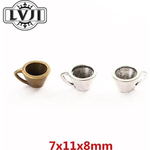 40pcs vintage cup charms Pendant diy earring fit bracelet 5999