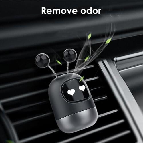 Robot Style Aromatherapy Car Diffuser Clip Car Air Freshener Air Vent Outlet Perfume Relaxing Non-toxic Atmosphere Fragrance