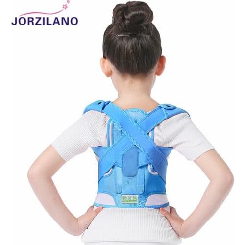 JORZILANO Unisex Adult Humpback Correction Therapy Belt Shoulder Brace Correct Posture Back Support Children Students Kid Child