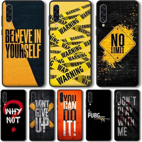 Popular Interesting text Phone Case For Samsung Galaxy A51 A71 A50 A70 A20 A30 A40 A20E J4 J6 A6 A8 A7 A9 2018 Cute cases