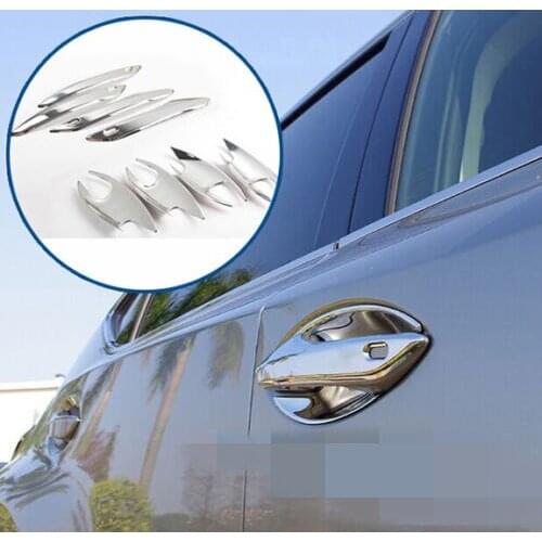 FOR LEXUS NX 200T 300H ABS CHROME DOOR HANDLE COVER & BOWL CUP CAP TRIM 2015 2016 Overlay DIY Stiker