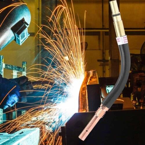 250A/350A/500A Copper Swan Neck Elbow Nozzle Bent Tube for Panasonic Welding CO2 Welding Soldering Tool Torches Accessories