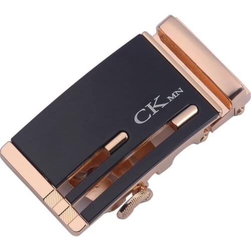 CKMN Brand Designer Belt Buckle For Men Metal Automatic Buckle Fashion Male Brand Luxury Suitable Width 3.5-3.6CM Mens Belts