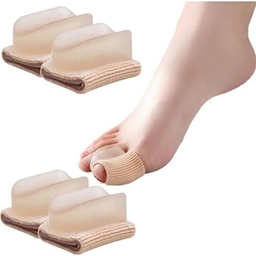 1 Pair Feet Care Hallux Valgus Thumb Orthopedic Supplies Braces Correct Daily Silicone Toe Big Bone Foot Care Tool TXTB1