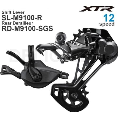 SHIMANO XTR M9100 1x12v Groupset Mountain Bike M9100 Shifter and RD Rear Derailleur SGS 12 Speed