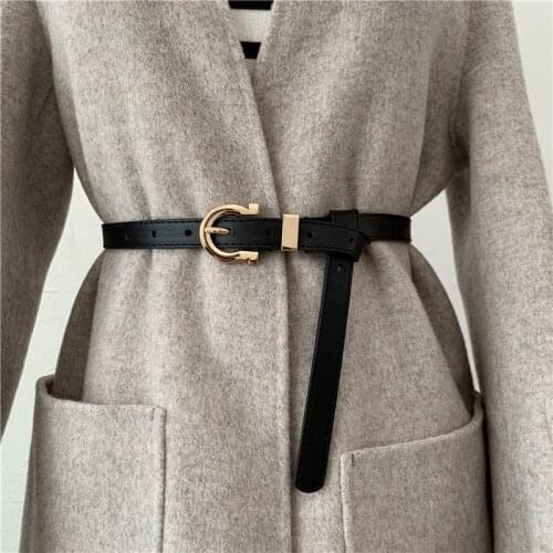 Female Thin Belt Women 2020 High Quality Strap Women Leather Trouser Belts Ladies On Dresses Designer Belt