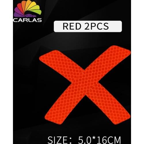 Car Reflective Sticker Prisms Light Reflect Car Fender Flares Stickers Decal Flim Protective Car Exterior Accessories