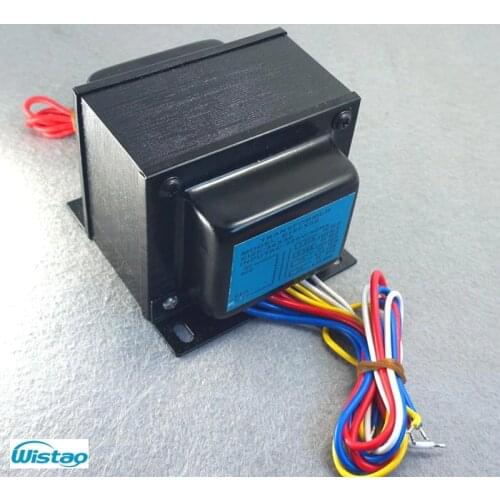 IWISTAO 130W Tube Amp Power Transformer 230VX2 6.3VX1 6.3VX1 Imported Silicon Steel Oxygen-free Copper Wire 120V / 220V