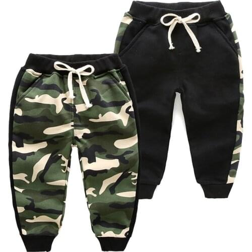 Spring kid camo pants boy cottons Leisure Camouflage Painted tracksuits girl leggings baby Leisure child bloomers harem clothing