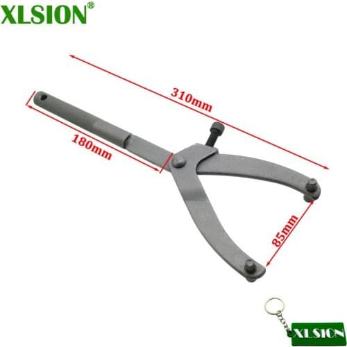 XLSION Flywheel Tool Spanner Wrench For 50cc 110cc 125cc Stator Removal Magneto GY6 ATV Quad