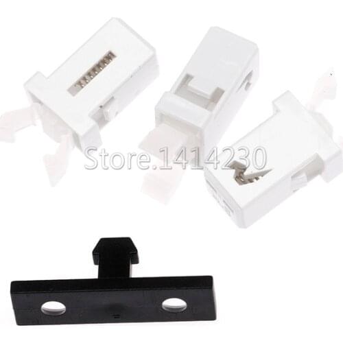 PR-001 White Small Door Lock Switch Lock For MS Air Conditioner Set Top Box TV EVD DVD Door Cover Male and Female
