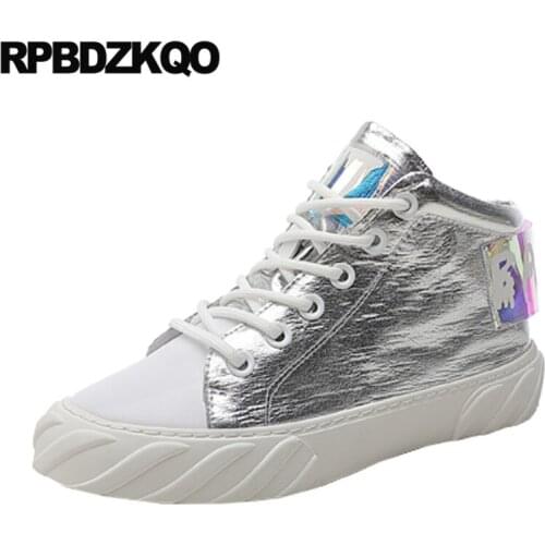 Ladies Glitter Italian China Designer Shoes Women Luxury 2019 Flats Silver Metallic Mesh Sneakers Sparkling Sequin Lace Up Brand