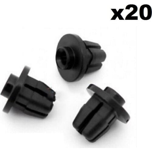 20x Screw Grommets- Fit For some Toyota Bumper, Wing, Mudguard & Spoiler- 9x9mm hole