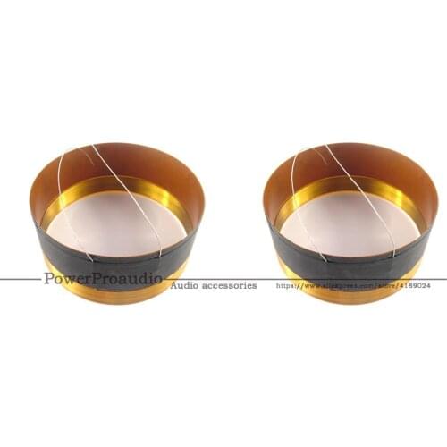 2pcs eplacement Hiqh quality Voice coil For B&C 10MD26-8 LOUDSPEAKER 76.2MM 3Inch in and out voice coil
