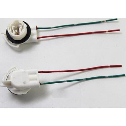 3156 LED Connector 2-Wire Harness Socket Turn Signal Light DRL Car Lamp Holder