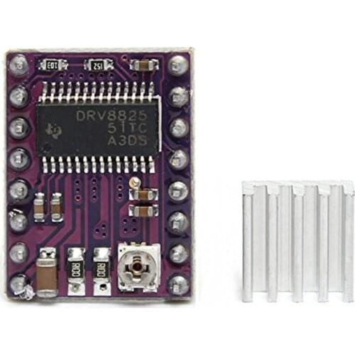 3D Printer Stepstick Drv8825 Stepper Motor Driver Carrier Reprap 4-layer PCB RAMPS replace A4988 Driver With HeatSink