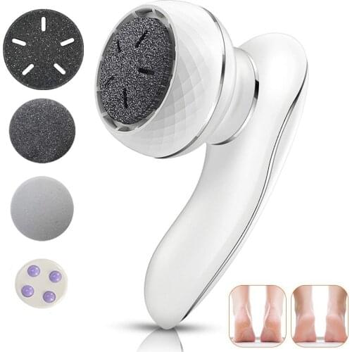Electric Foot file callus remover for foot, USB Electronic Foot FilePedicure Tools Care Tools for Dead Hard Cracked Dry Skin