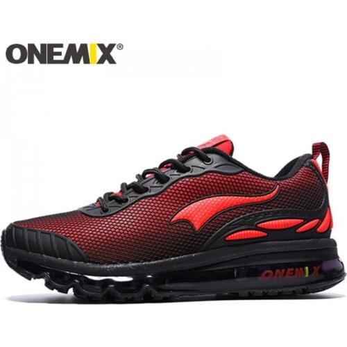 ONEMIX fashion Autumn Men Running Shoes Women Breathable Man Athletic Trekking Shoes For Outdoor Anti-slip Warm Walking Sneakers
