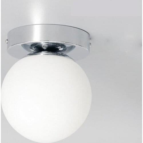 Nordic Ceiling Lamp Black Balcony Simple Luxurious Star Filled Ball Living Room Ceiling Light Decorations For Home Lighting