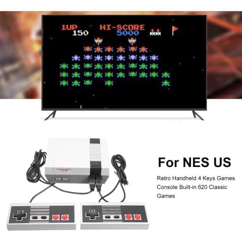 Durable Game Console Mini Family TV Video Game Console Wear-resistant Built-in 620 Games Fit for Nintend Switch for Child