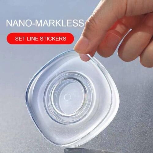 Transparent Portable High Strength Adhesive Car Styling Sticker For Car Auto Home Wall Mobile Phone Bracket Holder Stand Support