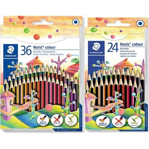 Staedtler de Alemania 185 C12/24/36 Noris color colorantes lápices WOPEX de lápices