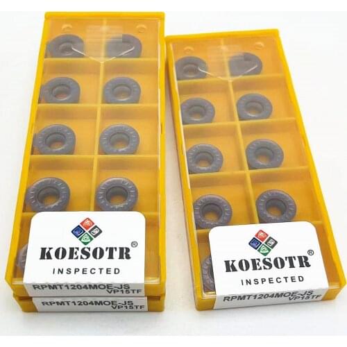 Lathe tool RPMT1204 RPMW1003 RPMT10T3MO E JS VP15TF high quality internal round carbide insert RPMT 1204CNC metal turning insert