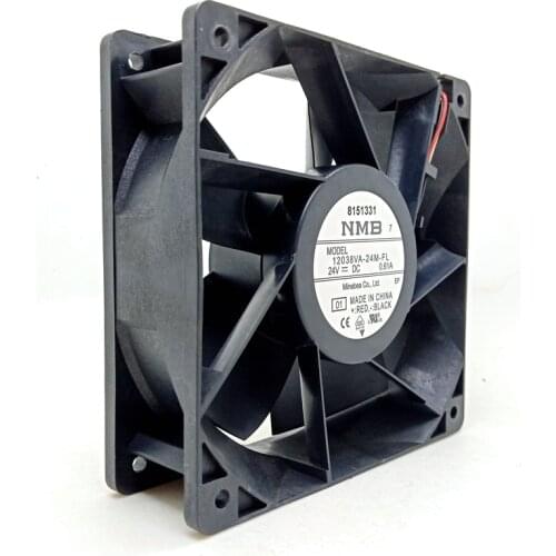 120mm cooling fan For NMB 12038 fan 12038va-24m-fl 24v 0.61A 3000RPM 12cm computer power industrial computer fan
