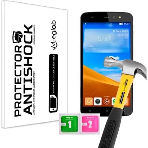 Protector de Pantalla Anti-Shock Anti-Golpe Anti-arañazos Compatible con Gionee Pioneer P6