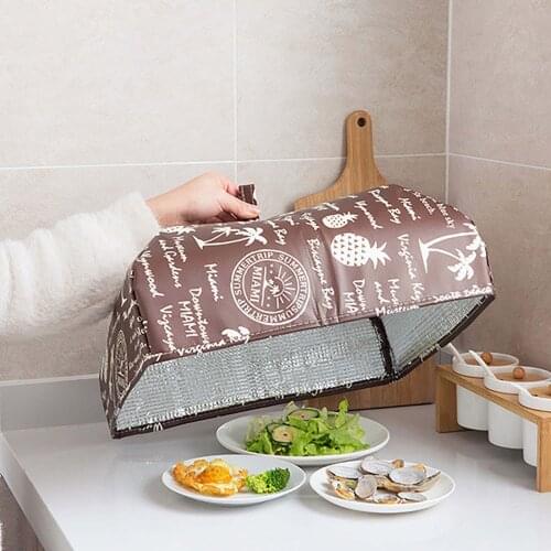1PC Foldable Food Covers Kitchen Table Accessories Heat Preservation Food Cover Suitable For Food Tent Restaurant Kitchen Tools