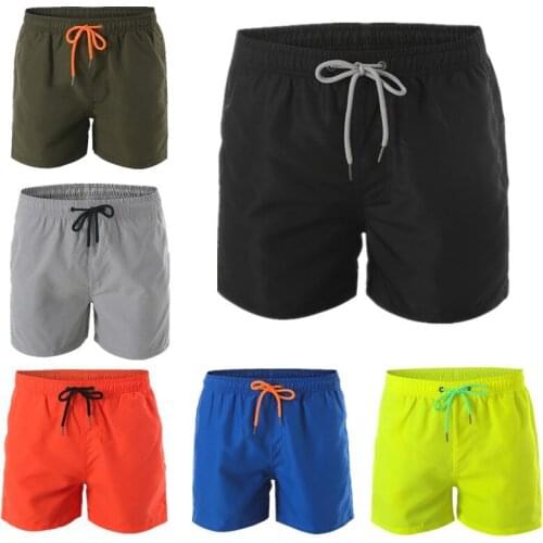 2021 New Summer Swimwear Men Quick Dry Swimming Shorts Man Swimsuits Bermuda Surf Beach Short Pants zwembroek heren Sunga