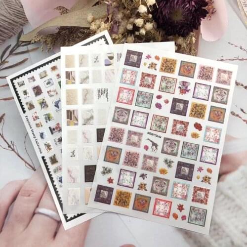 3D Nail Sticker Stamp Sticker Design DIY Tips Nail Art Decoration Packaging Self-adhesive Transfer Decal Slider