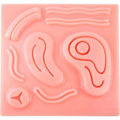 3D silicone suture module laparoscopic simulation training equipment practice equipment silicone suture pad