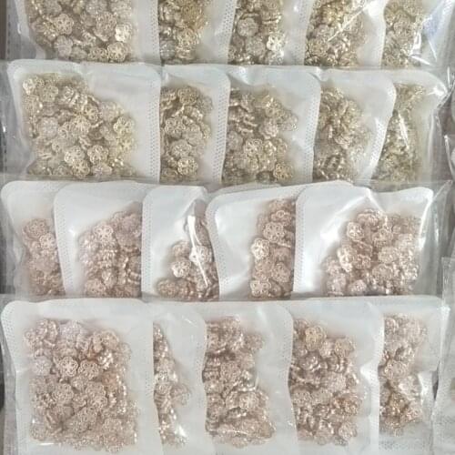 50Pcs 3d Nail Jewelry Decorations Metal Charms Stones for Nail Art Jewelry Zircon Crystal Manicure Zircon Diamond Charms,131-2