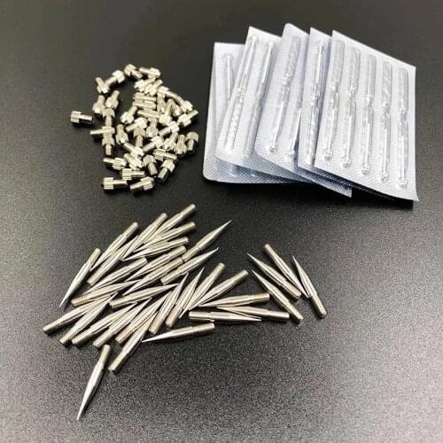 50pcs Spot Removal Pen Needles For Laser Plasma Pen Facial Beauty Skin Dark Spot Remover Mole Tattoo Removal Pen Accessories