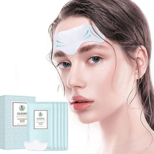 Forehead Line Removal Anti Stickers Frown Lines Treatment Anti-aging Lifting Mask Moisturizng Patch Skin Care Pad