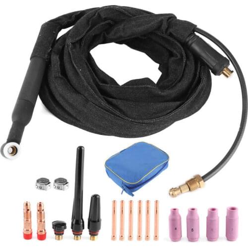 Car emergency tool emergency bag 4m Welder WP26V Air Cooled Lift Type TIG Welding Torch with EU Plug for Soldering car