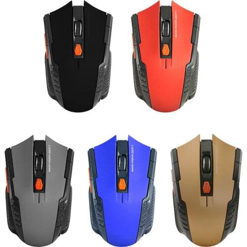 2.4GHz Wireless Mouse With USB Receiver 16000DPI Adjustable 6 Keys Gaming Wireless Mouse Gamer Mice For Computer PC Laptop