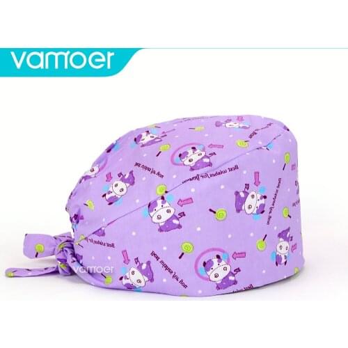 Head cap nurse medical long hair cap Pet Hospital Doctor Hats Operating Room Sweat-absorbent Surgical Hats Dental Nursing Caps