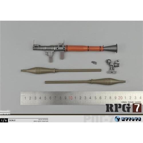 Hot Sales 1/6th RPG-7 Soldier German Tank Nightmare Anti-tank Rocket Launcher Be Suit Mostly 12 inch Doll Colletion