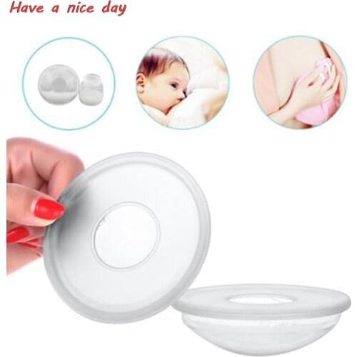Hot 2 PCS/Pack Breast Nursing Cup Milk Saver Protect Sore Nipples Collect Breastmilk for Nursing MomS Anti-Overfill Breast Pad