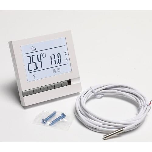 MK71 WiFi thermostat temperature controller for water/gas boiler for hydropower floor heating works with Alexa Google Home