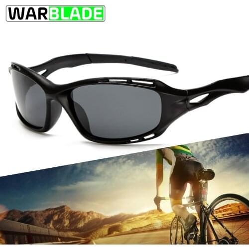 WarBLade UV400 Men Cycling Glasses Outdoor Sport Mountain Bike Bicycle Glasses Motorcycle Sunglasses Fishing Running MTB