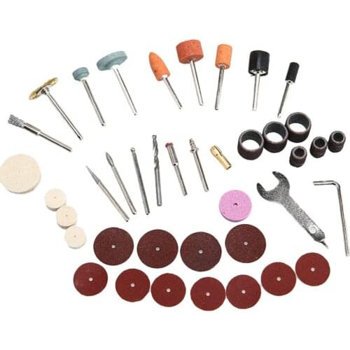 Upgrade the accessories package in the 40PC electric grinder kit: grinding, cutting, drilling, electric grinder accessories
