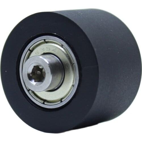 PU 635 bearing 5*40*30 mm with screw Driven roller conveyor belt double bearing wear-resistant guide wheel for Medical equipment