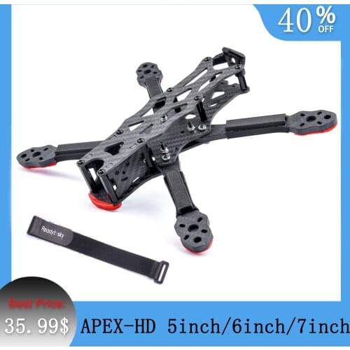 APEX APEX-HD HD5 / HD6 / HD7 5/6/7inch Carbon Fiber Quadcopter Frame Kit with 5.5mm Arm For FPV Freestyle RC Racing Drone