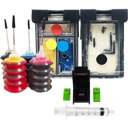 Vilaxh for hp680 refillable Ink Cartridge Replacement For HP 680Xl Deskjet 2135 2136 2138 3635 3636 3835 4535 4536 4538 4675