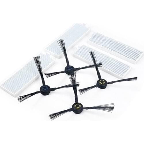 Robot Vacuum Cleaner Hepa Filter Side Brush Set for ilife A7 A9S Robotic Vacuum Cleaner Spare Parts Accessories Replacement